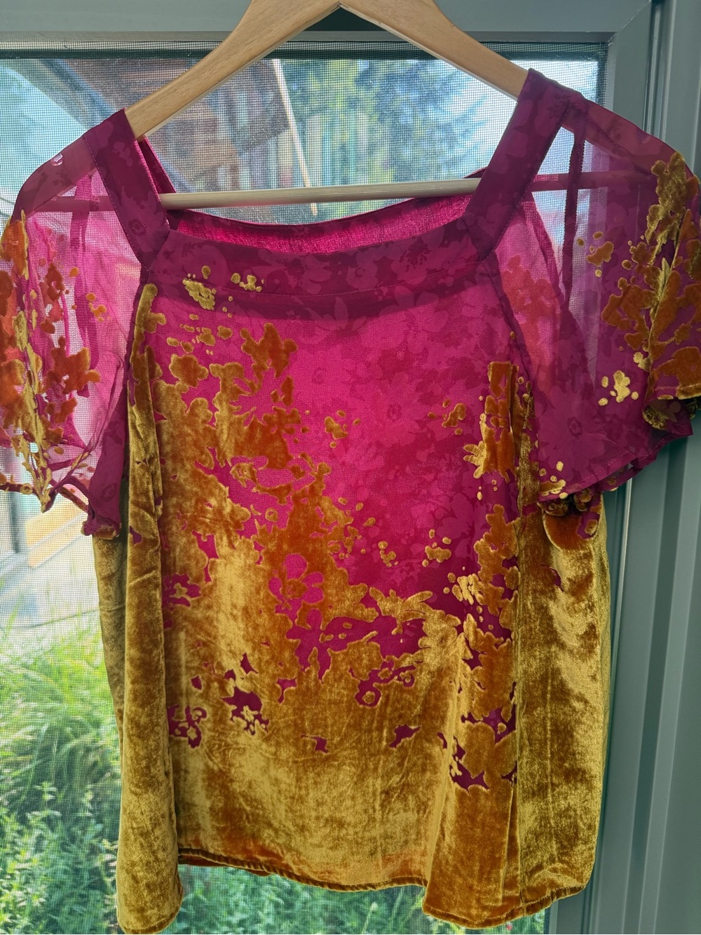 Anthropologie Maeve Silk Blouse - XS